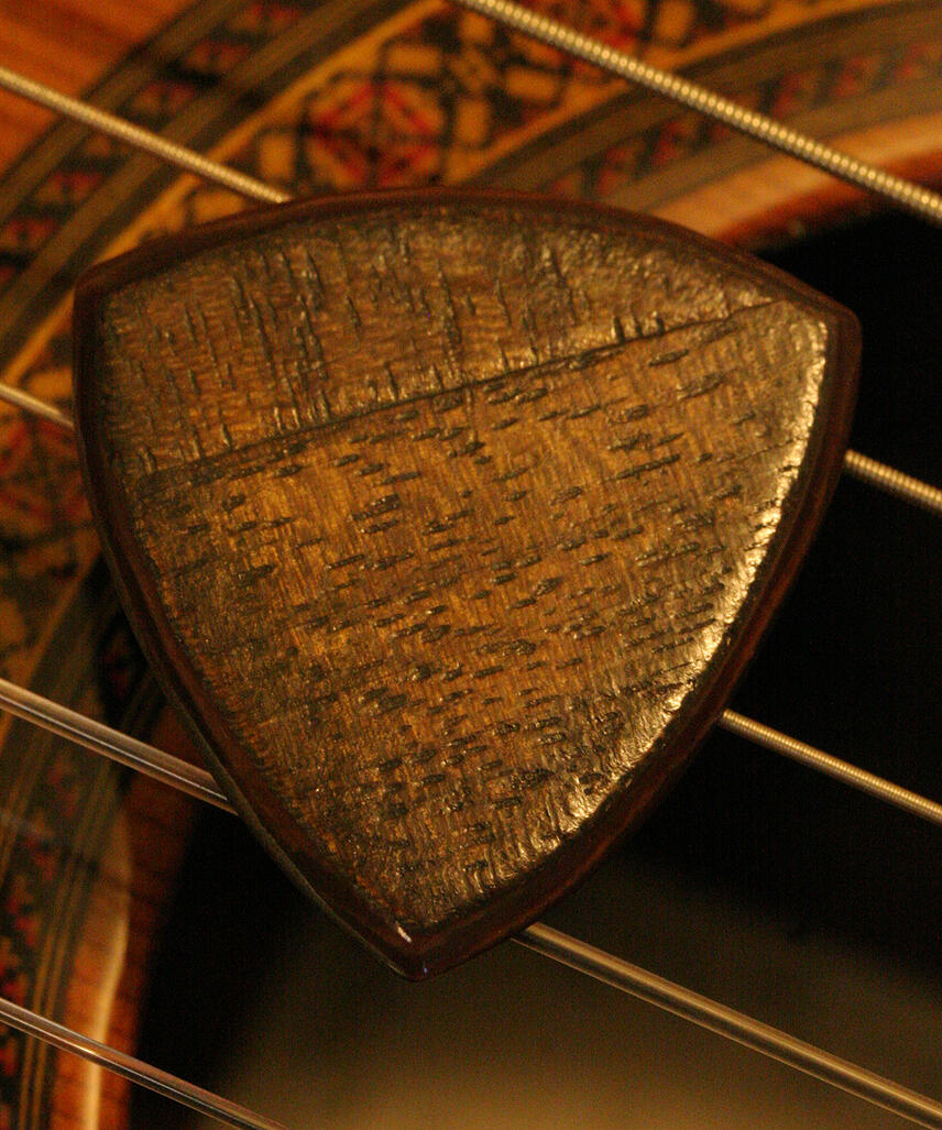 Triangle Wood Guitar Pick Nashville Picks